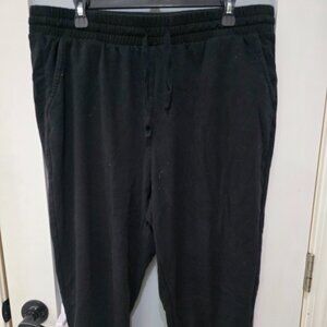 Torrid Super Soft Fleece Joggers Black Size 2 Cozy Lounge Pants Pockets